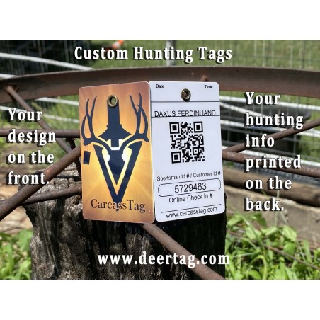 deer tag, big game tag