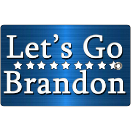 Let's Go Brandon Luggage Tag