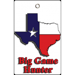 Texas Hunt Tag Texas Carcass Tag