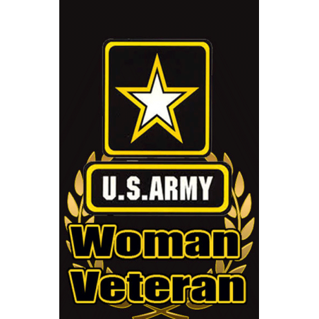 Women Army Hunt Tag Black