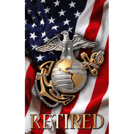 Retired Marine hunt Tag