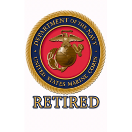 Retired Marine hunting Tag