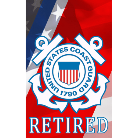 Retired Coast Guard Field Tag