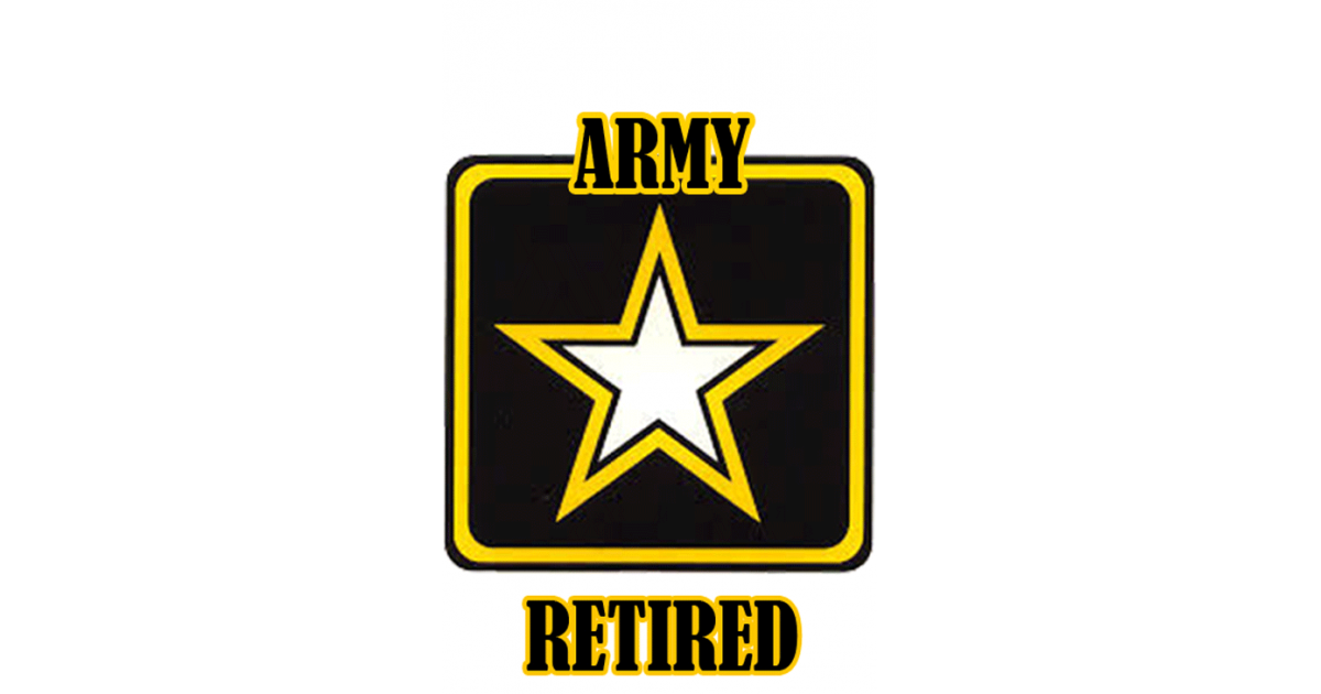 Retired Army Big Game Tag