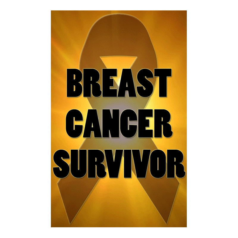 Breast Cancer Survivor Tag