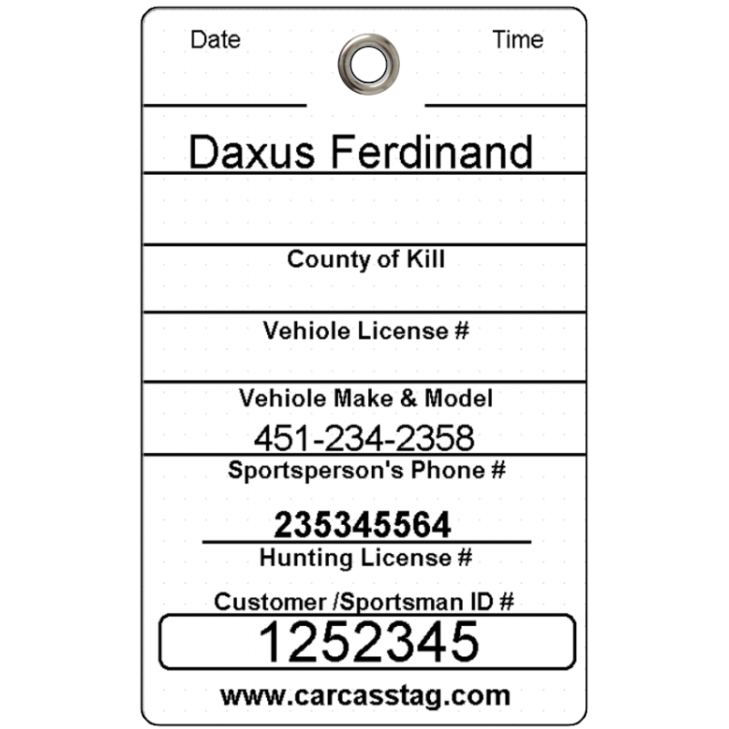 South Carolina Landowner Permission Form